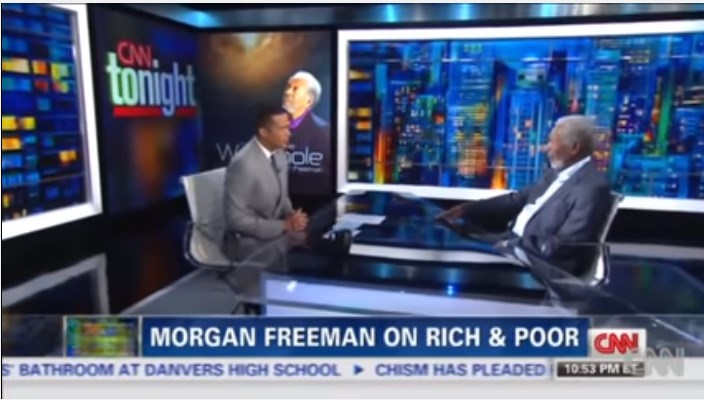 Morgan Freeman & Don Lemon